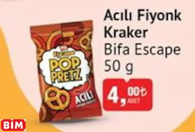BİFA ESCAPE  ACILI FİYONK KRAKER